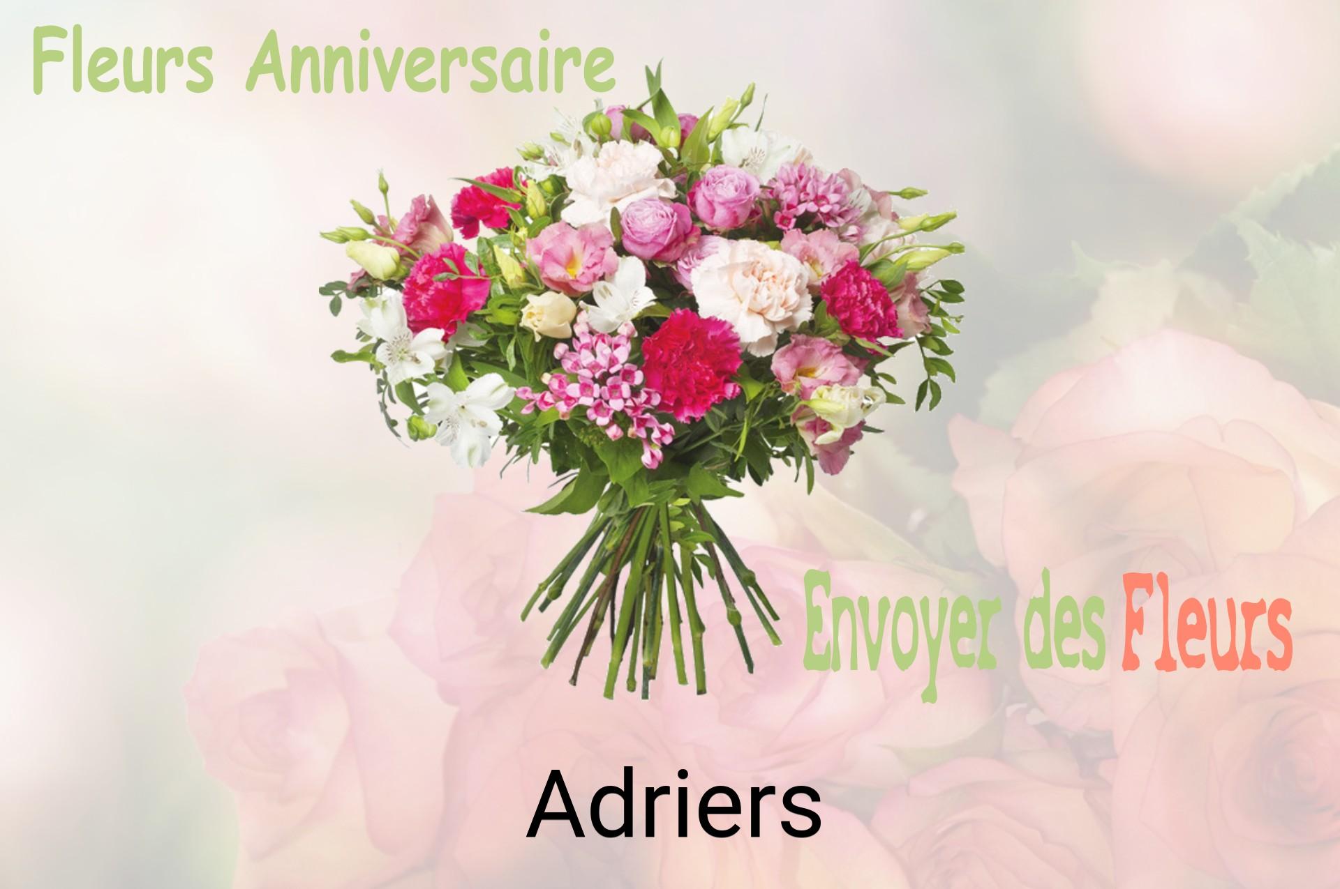 Bouquet de fleurs d’anniversaire livré à Adriers